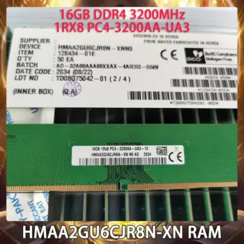 Оперативная память HMAA2GU6CJR8N-XN для SK Hynix 16 Гб DDR4 3200 МГц 1RX8