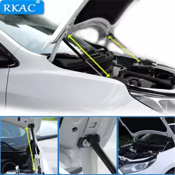 Опора для переднего капота двигателя для Chevrolet Equinox 2017 2018 2019, гидравлический стержень, подъемная стойка, пружинный амортизатор, кронштейн, Стайлинг автомобиля