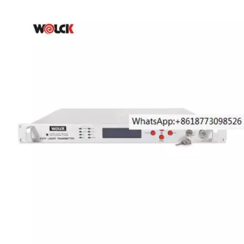 Оптическая внутренняя и внешняя модуляция Wolck 1550 нм 20 км 20 дБ FTTH кабель RF CATV передатчик