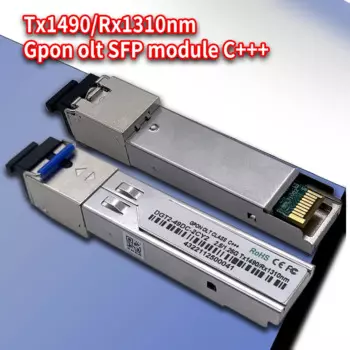 Оптический модуль Gpon OLT SFP, SFP, Tx1490, Rx1310nm, одномодовый, гигабитный, модуль OLT с разъемом MAC SC, DDM, бесплатная доставка