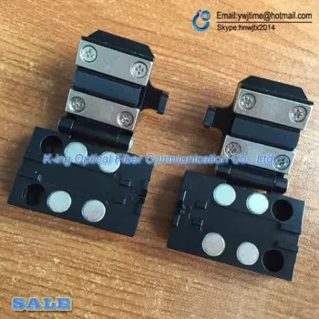 Оптоволоконный сварочный аппарат CETC41 AV6471 AV6496A, волоконно-сварочный аппарат, волоконно-оптический зажим/патч-корд/приспособление с отверстием/волоконная пластина, 1 пара