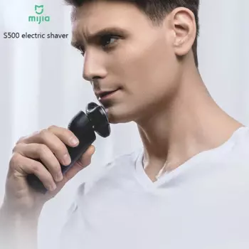 Оригинальная электробритва XIAOMI MIJIA S500 Mijia Мужская бритва для мужчин бритва для бороды бритва триммер перезаряжаемая Моющаяся