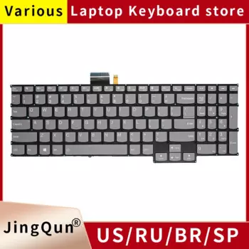 Оригинальная английская клавиатура для ноутбука Lenovo XIAO XIN Pro 16ACH 2021 Pro 16ARH 2021 Pro 16IHU 2021 с подсветкой