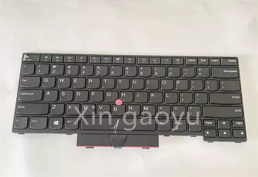Оригинальная английская клавиатура для ноутбуков IBM Thinkpad L14, черная подсветка, с картриджем