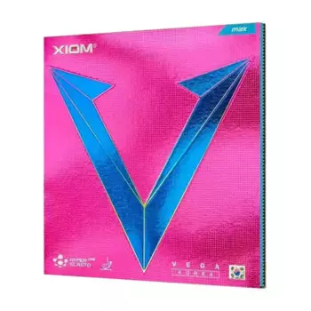 Оригинальная цветная резиновая губка для настольного тенниса VEGA KOREA BLUE PINK
