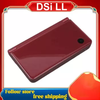 Оригинальная игровая консоль DSi ll для игры DSi LL, с настройкой карты памяти R4 + 64 ГБ/Включая 7320 бесплатных игр