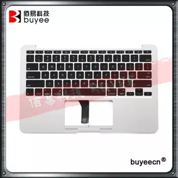 Оригинальная клавиатура для MacBook Air 11 дюймов, A1465, A1465, Topcase, США, французский, Великобритания, клавиатура с подсветкой, 2013, 2014, 2015 год