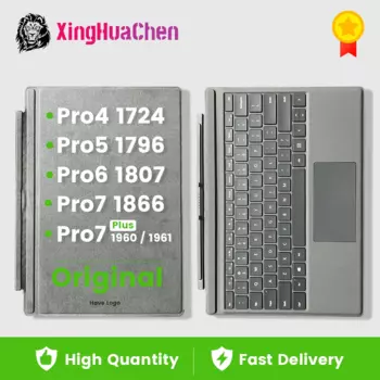Оригинальная клавиатура для планшета Microsoft Surface Pro3 Pro4 Pro5 Pro6 Pro7, Беспроводная Bluetooth сенсорная панель, сменная клавиатура