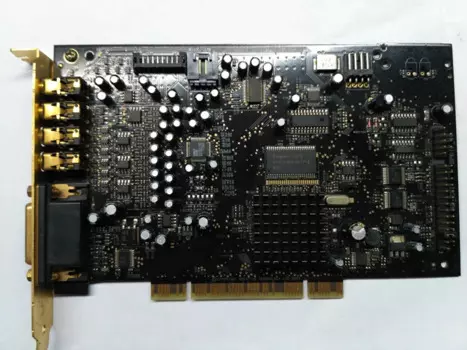 Оригинальная креативная X-ray Fi музыка Xtreme SB0460 звуковая карта 7,1 Звуковая карта DTS декодирование, позолоченный HIFI для энтузиастов