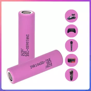 Оригинальная литиевая батарея 18650-35E INR power 18650, 3500 мАч, 3,7 в для фонариков, лазерных указателей и электроинструмента, аккумулятор в сборе