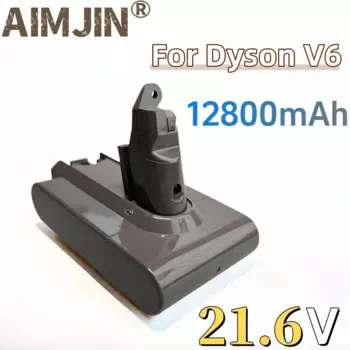 Оригинальная литий-ионная батарея для пылесоса Dyson 21,6 в 12800 мАч V6 Dc58 Dc59 Dc62 Sv09 Sv07 Sv03 965874-02