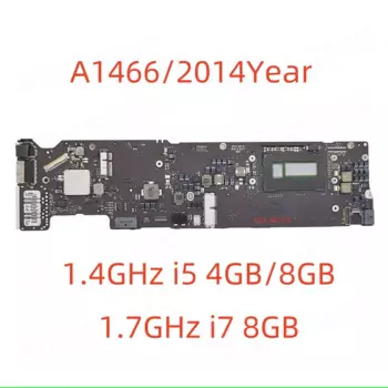 Оригинальная логическая плата A1466 i5 1,4 ГГц i7 1,7 ГГц 4 ГБ 8 ГБ для Macbook Air 13 "материнская плата A1466 820-3437-B 2015 лет