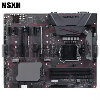 Оригинальная материнская плата B250 GAMING M3 64 Гб LGA 1151 DDR4 ATX, материнская плата 100% протестирована, полностью работает