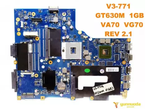Оригинальная материнская плата для ноутбука ACER V3-771G, GT630M, 1 ГБ, VA70, VG70, REV V3-771, тестирование, хорошая бесплатная доставка