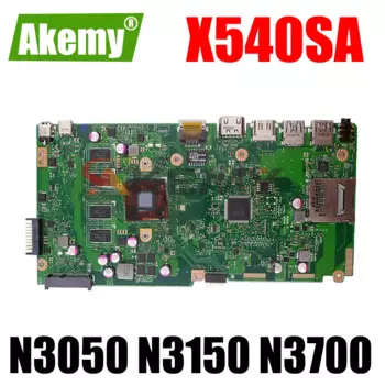 Оригинальная материнская плата для ноутбука ASUS X540SA X540S F540S X540SAA с процессором Intel N3050/N3060 4GB-RAM 100% полностью протестирована