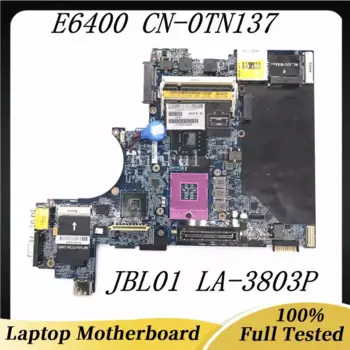 Оригинальная материнская плата для ноутбука DELL Latitude E6400, модель TN137, системная плата для ноутбука JBL01, модель SLB97 PM45, 100% протестирована полностью