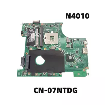 Оригинальная материнская плата для ноутбука DELL Inspiron N4010, модель CN-07NTDG 07NTDG 7NTDG DA0UM8MB6E0 HM57 DDR3 100%, Протестировано идеально