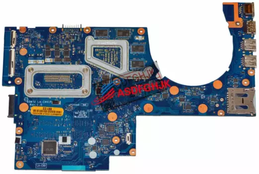Оригинальная материнская плата для ноутбука HP 17-N 950M/4 Гб с диагональю 2,6 ГГц, ЦП 829066-601 LA-C991P, полностью протестирована