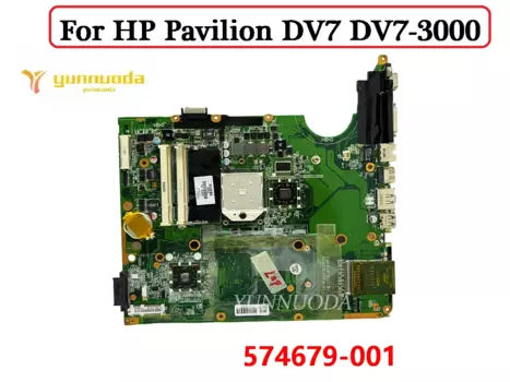 Оригинальная материнская плата для ноутбука HP Pavilion DV7 DV7-3000 574679-001 DDR2 100% протестирована Бесплатная доставка