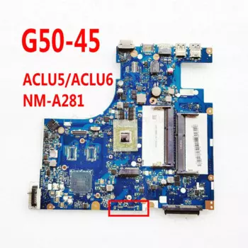 Оригинальная материнская плата для ноутбука Lenovo, системная плата CLU5 / ACLU6 NM-A281 REV: 1,0 DDR3 100% протестирована