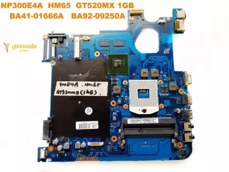 Оригинальная материнская плата для ноутбука Samsung NP300E4A, 1 ГБ, BA41-01666A, BA92-09250A тестирование