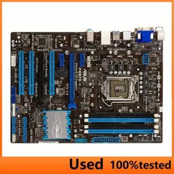 Оригинальная настольная Материнская плата Asus, Intel B75 Socket LGA 1155 i3 i5 i7 DDR3 32 Гб SATA3 USB3.0, оригинальная б/у разборка