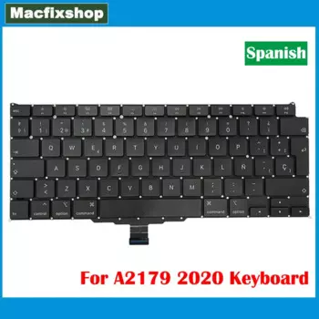 Оригинальная новая 13,3-дюймовая испанская клавиатура A2179, 2020, для ноутбука Macbook Air, SP, Испания, A2179, замена клавиатуры EMC 3302, протестировано