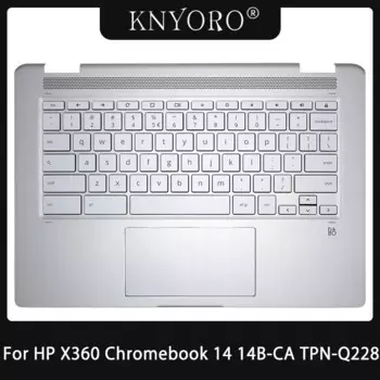 Оригинальная новая клавиатура для ноутбука HP X360 Chromebook 14 14-ca TPN-Q228, подставка для рук, верхняя фотоклавиатура