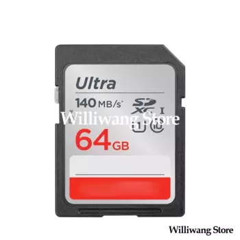 Оригинальная SD-карта 32G 64G Ultra 140 МБ/с Высокоскоростная карта памяти DSLR Цифровая камера Карта памяти
