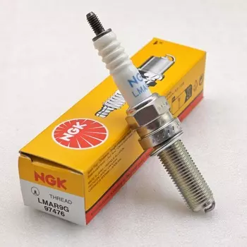 Оригинальная Свеча зажигания NGK LMAR9G 97476 92222 OEM 92070-0716, подходит для KAWASAKI EX400 NINJA 400, Z400 ABS (19-18) и т. д., 1 шт.