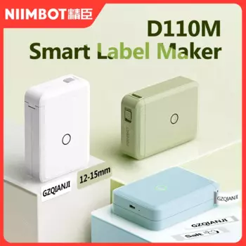 Оригинальная термальная этикетка Niimbot D110M, наклейка для разметки дома, веселая самоклеящаяся наклейка для печати D11 D110 Upgade