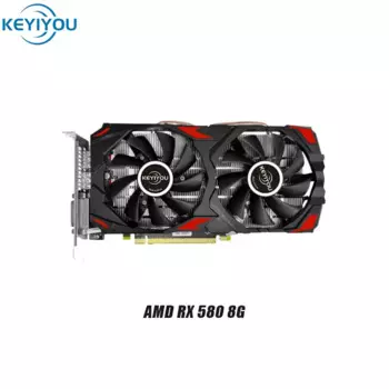 Оригинальная видеокарта Radeon RX580 8G, видеокарта GDDR5, игровая видеокарта PCIE3.0x16 HDMI для настольного компьютера, карта AMD