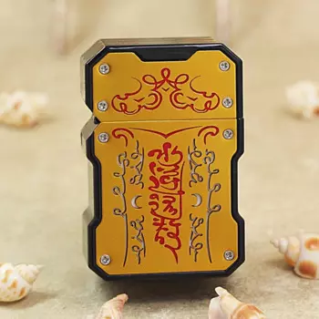 Оригинальная зажигалка Zippo Golden energy talisman, медная ветрозащитная Зажигалка для сигарет, керосиновые зажигалки, подарок с кодом против подделки