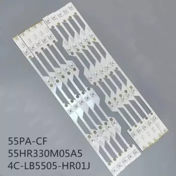Оригинальное качество 522 мм светодиодный 55p1s-CF Светодиодная лента 55HR330M05A5 V1 4C-LB5505-HR01J ЖК-подсветка LVF550ND1L CJ9W03V1