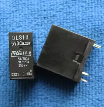 Оригинальное новое реле мощности DLS1U DLS1U-5VDC 0,15 Вт, 4 контакта, 5 в постоянного тока