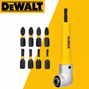 Оригинальное прямоугольное скручивающее сверло DEWALT DWARA120 DT71517T с углом 90 °, многофункциональное Высокопрочное искусственное сверло
