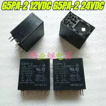 Оригинальное реле G5PA-2 12VDC/24VDC 6контактов 5A
