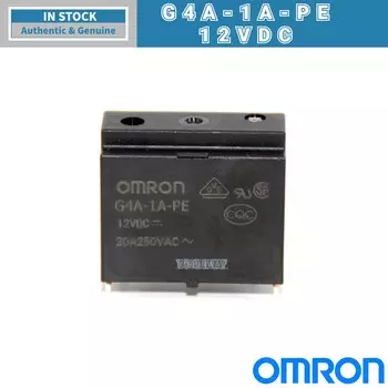 Оригинальное реле мощности OMRON G4A-1A-PE 24В 12В 4 контакта 20А