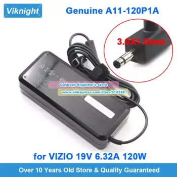 Оригинальное зарядное устройство A11-120P1A A11-065N1A для Vizio CT15 CT15-A1 CT-14 CN15-A5 CI7-3610QM 19 В 6,32 А 120 Вт Блок питания 3,0*1,0 мм