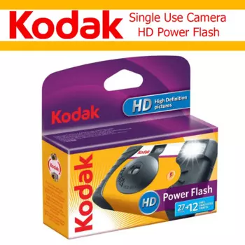 Оригинальные 27/39 фотографий Kodak HD Мощная Вспышка одноразовая однократная пленочная камера ISO800 ручная вспышка (срок годности 2025-7)