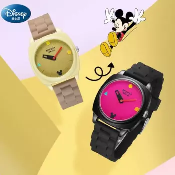 Оригинальные электронные кварцевые часы серии Disney Joint Mickey