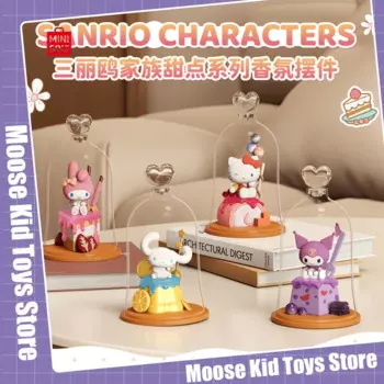 Оригинальные Ароматические украшения Sanrio серии десертов, комнатный Декор Kawaii Kuromi Hellokitty Cinnamoroll аниме, периферийный подарок для девушки