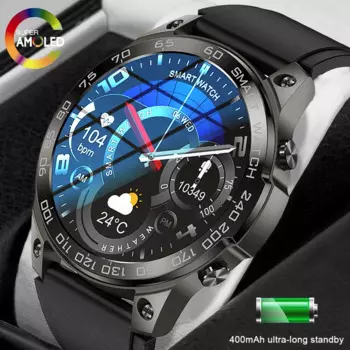 Оригинальные мужские Смарт-часы AMOLED с Bluetooth, вызовом, GPS-трекером, фитнес-трекером, IP68, водонепроницаемые спортивные Смарт-часы для Xiaomi, IOS, Android 2023
