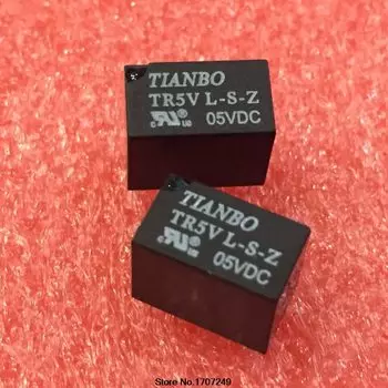 Оригинальные реле TR5V L-S-Z 05VDC, 10 шт.