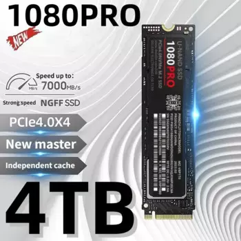 Оригинальный 1080 PRO V-NADA PCIe 5.0 NVMe 4.0 M.2 2280 990 1 ТБ 2 ТБ 4 ТБ SSD Внутренний твердотельный жесткий диск MLC ПК PS5 для компьютера
