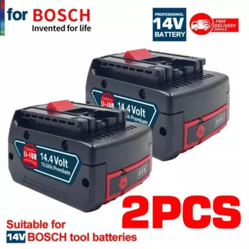 Оригинальный 10 Ач 14,4 В для Bosch Сменный литий-ионный аккумулятор для электроинструмента 10000 мАч для GBH GDR GSR1080 DDS180 BAT614G