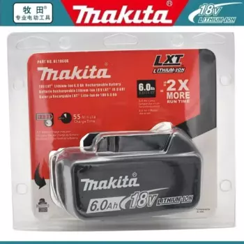 Оригинальный аккумулятор Makita 18 В, подходит для замены электроинструмента Makita 18 В DTW1001 BL1860B BL1850B BL1840B