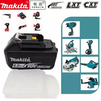 Оригинальный аккумулятор Makita 18 в, для электроинструмента BL1860, BL1850,BL1850B,BL1840,BL1840B, сменный литий-ионный Аккумулятор 6000 мАч