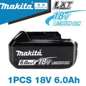 Оригинальный аккумулятор Makita 6 Ач/5 Ач/3 Ач для Makita 18 В BL1830B BL1850B BL1850 BL1840 BL1860 BL1815, сменный литиевый аккумулятор