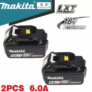 Оригинальный аккумулятор Makita BL1860 BL1850B BL1850 BL1840 BL1830, аккумулятор для отвертки и зарядное устройство, 18 В, сменные аккумуляторы для электроинструментов